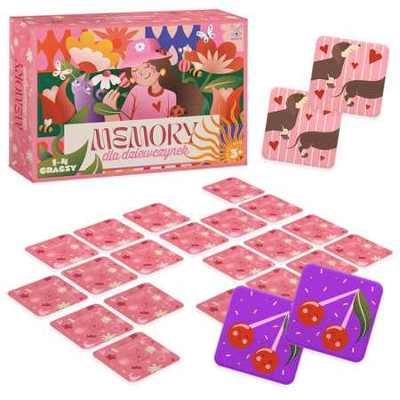 Gra Memory dla Dziewczynek