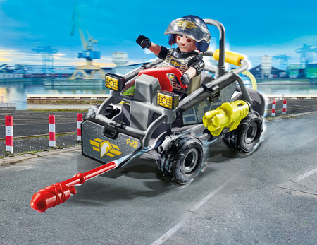 Playmobil Quad terenowy jednostki specjalnej 71147