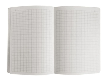 Notes A5 aksamitny w kratkę