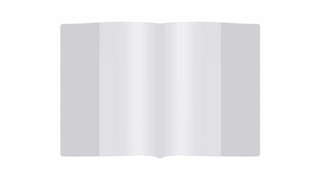 Paczka okładki zeszytowe A5 bezbarwne 10 szt.