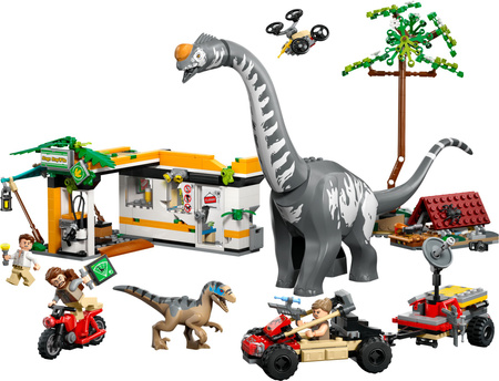 Lego Jurassic World Na tropie Tytanozaura i Raptora 76973