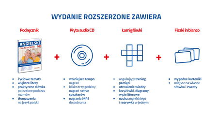 Angielski. Kurs dla seniorów. Poziom A1-A2 wyd. 2