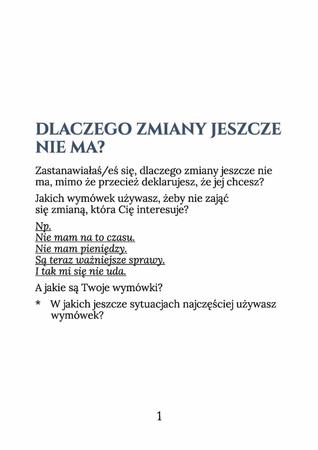 Karty Zmiany. Bo w życiu masz to, na co się odważysz. Twoja droga do świadomego życia.