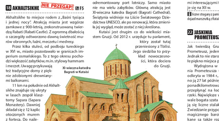 Gruzja map&guide XL PL laminat 2023
