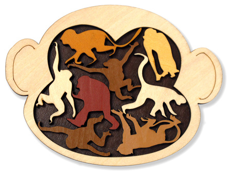 Łamigłówka Monkey Madness Recent Toys