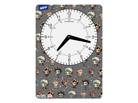 Zegar dziecięcy MFP z obrazkiem boys 1szt. mix 5301195
