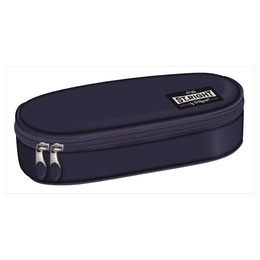 Piórnik saszetka usztywniona St. Navy Blue Vintage