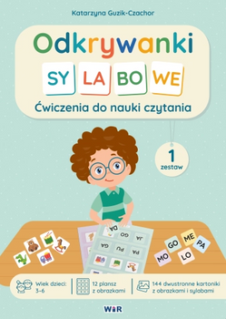 Odkrywanki Sylabowe ćwiczenia do nauki czytania zestaw 1