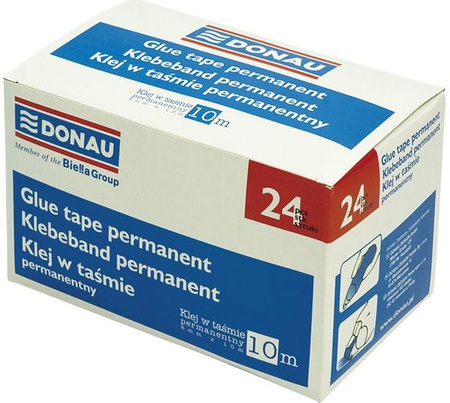 Klej w taśmie permanentny donau