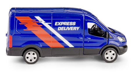 RMZ City Ford Transit Van 2018 niebieski w skali 1:43