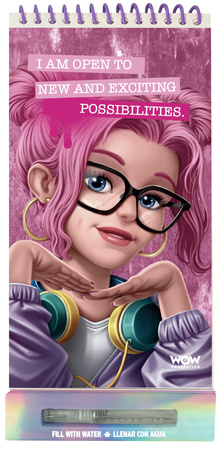 Zestaw kreatywny szkicownik WOW Splash and Create Mini WOW00142