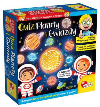 Lisciani I'm a Genius Quiz planety i gwiazdy 304-PL89284