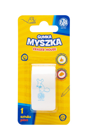Gumka Myszka Astra blister 1szt.