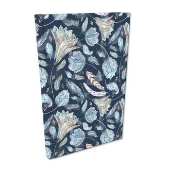 Notes A5 kratka Soft Touch Kwiaty Boho