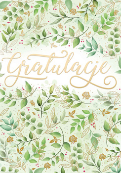 Karnet A5 Gratulacje