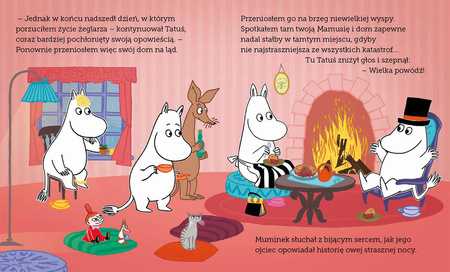 Muminek, Tatuś Muminka i wielka powódź. Muminki