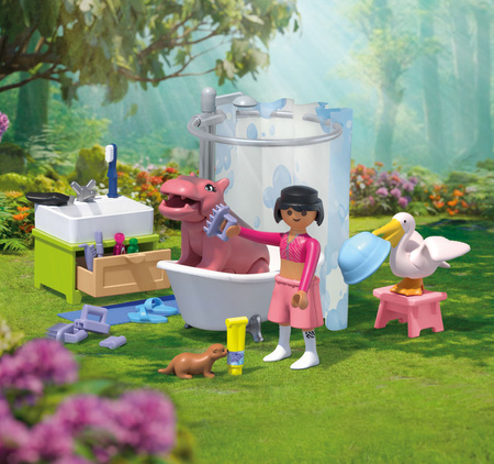 Playmobil Zwierzęta w kąpieli 71950