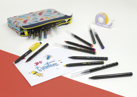 Flamastry pędzelkowe brush 661 Milan 24 kolory