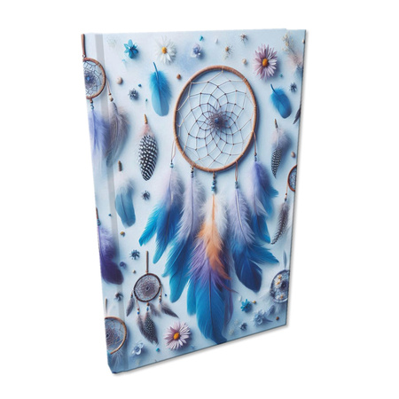 Notes A5 kratka Soft Touch Łapacze Blue