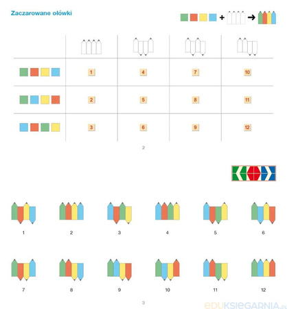 PUS Namyślanki wzrokowe dla siedmiolatków ćwiczenia percepcji wzrokowej dla najmłodszych