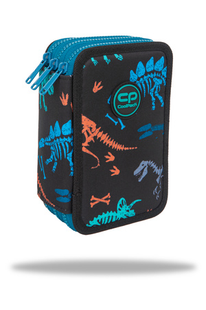 Piórnik 3-komorowy z wyposażeniem Coolpack Jumper 3 fossil