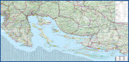 Chorwacja map&guide XL część północna PL laminat 2023