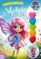 Motyle. Serduszkowy flamaster