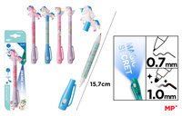 Długopis Szpiegowski MP UV z podwójną końcówką Jednorożce blister 1szt.mix