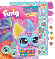 Zaprzyjaźnij się z nami! Furby. Tatuaże i naklejki