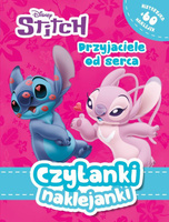 Przyjaciele od serca. Disney Stitch. Czytanki naklejanki