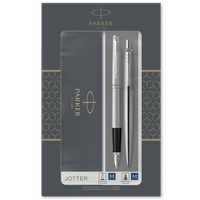 Zestaw Duo Parker Jotter Stal CT niebieski 2093258