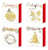 Torebki prezentowe BN 12 sztuk mix wzorów WK 22420 M