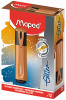 Paczka Zakreślacz  Glitter Metal metaliczny brokat miedziany 12 szt.