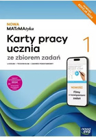 Nowa Matematyka 1 karty pracy ze zbiorem zadań zakres podstawowy EDYCJA 2025