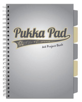 Kołozeszyt Pukka Pad A4 Project Book Design A4 szary