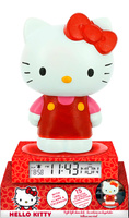 Lampka 3D z budzikiem Hello Kitty HK50198