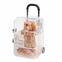 Zawieszki polimerowe 3D Kapibara walizka 20szt.