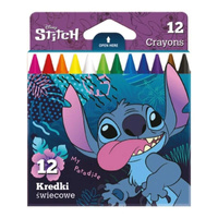Kredki świecowe Disney Core Stitch 12 kolorów