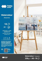 Blok akwarelowy ART A5 10 arkuszy 250g Happy Color