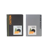 Paczka zeszyt A4 48k.linia Traveller mix pakiet 5 sztuk