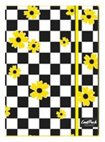 Brulion A5 z gumką 80k linia Coolpack chess flow