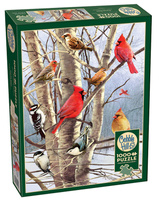 Puzzle 1000 Zimowe ptaki 113558