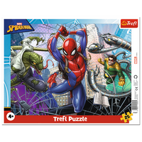 Puzzle 25 ramkowe Odważny Spiderman 31347