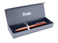 Eleganckie pióro kulkowe EnerGel 0,7 mm BL2007 w etui czerwone