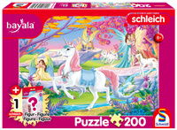 Puzzle 200 Schleich Bayala Magiczna kraina + figurka 113349