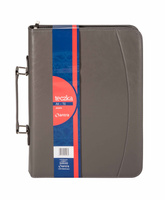 Teczka A4 szara na suwak 711