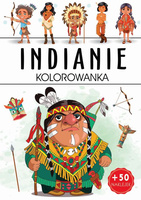 Indianie. Kolorowanka