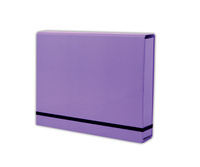 Teczka A4 na gumkę lux Penmate fioletowa pastelowa