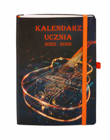 Kalendarz Ucznia 2025/2026 A5 TNS Gitara