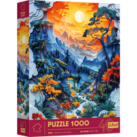 Puzzle 1000 3D 40-lecie Trefl Dolina 40045